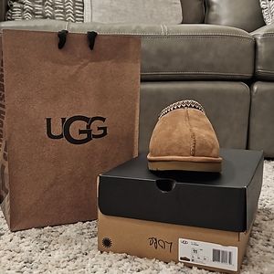 Ugg Tasman Suede Slipper Size 11 Men's Chestnut